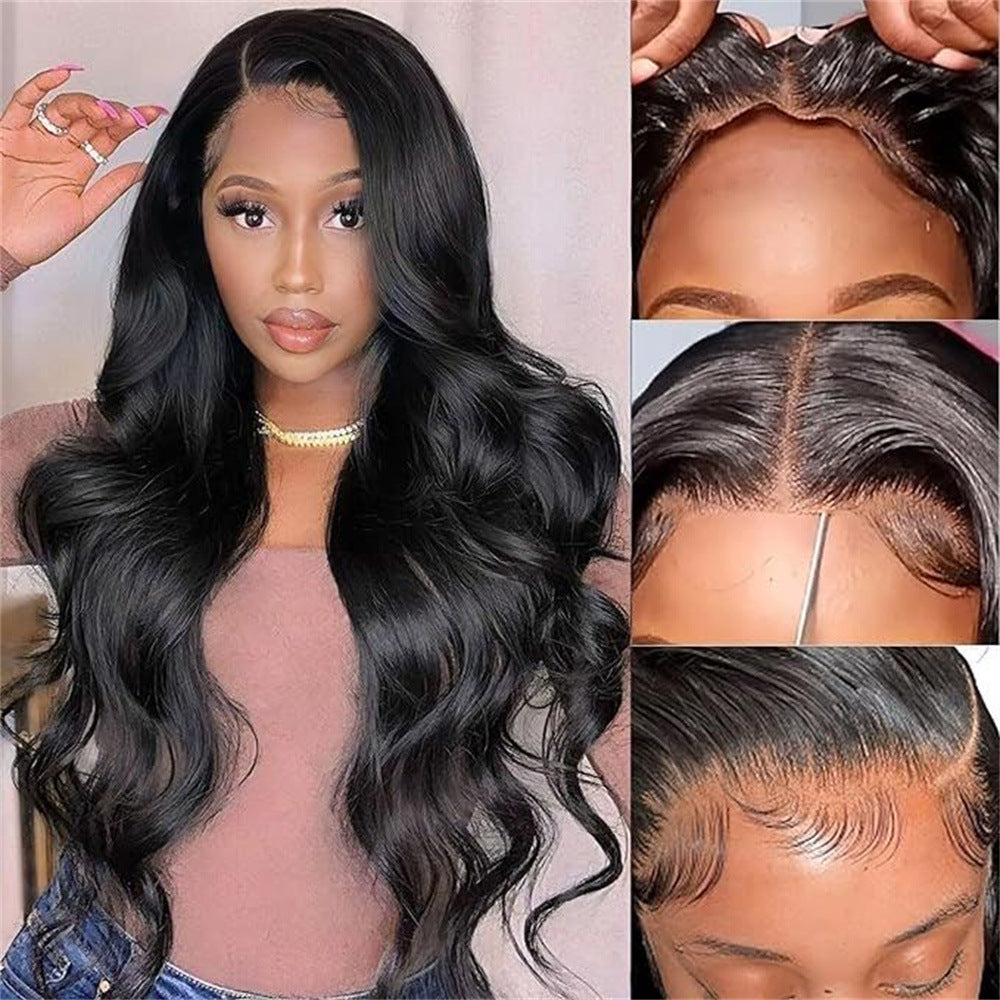 Women's Simple All-matching Long Chemical Fiber Wig
